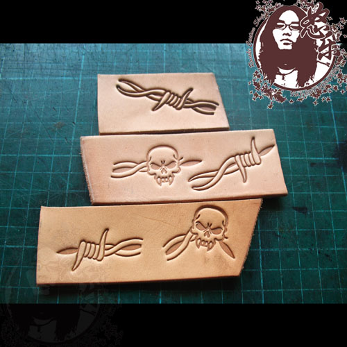 Leather Stamp Set - 5 unids/set de sellos de cuero