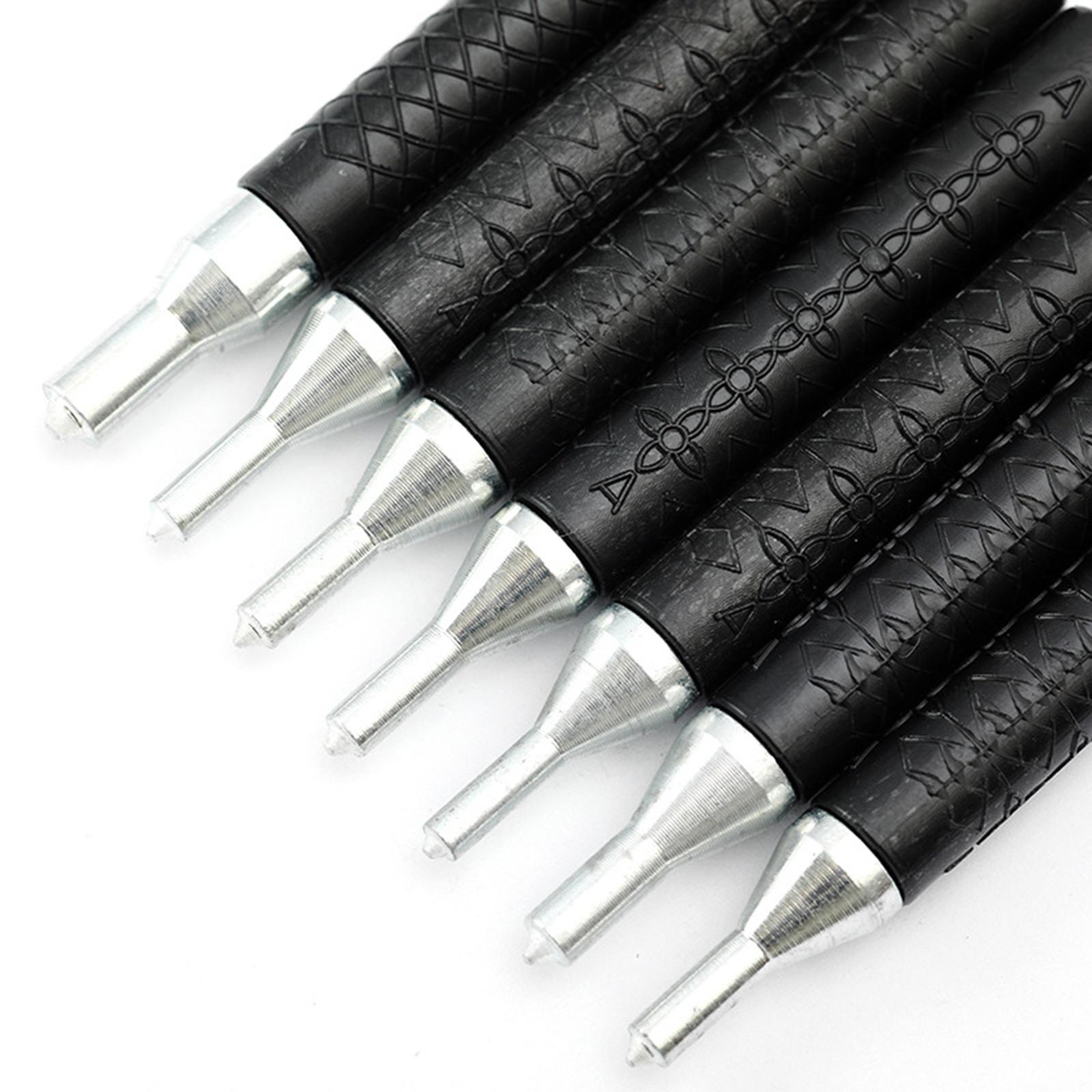Leatherwork Rivet Setter - Juego de Herramientas para Trabajar el
