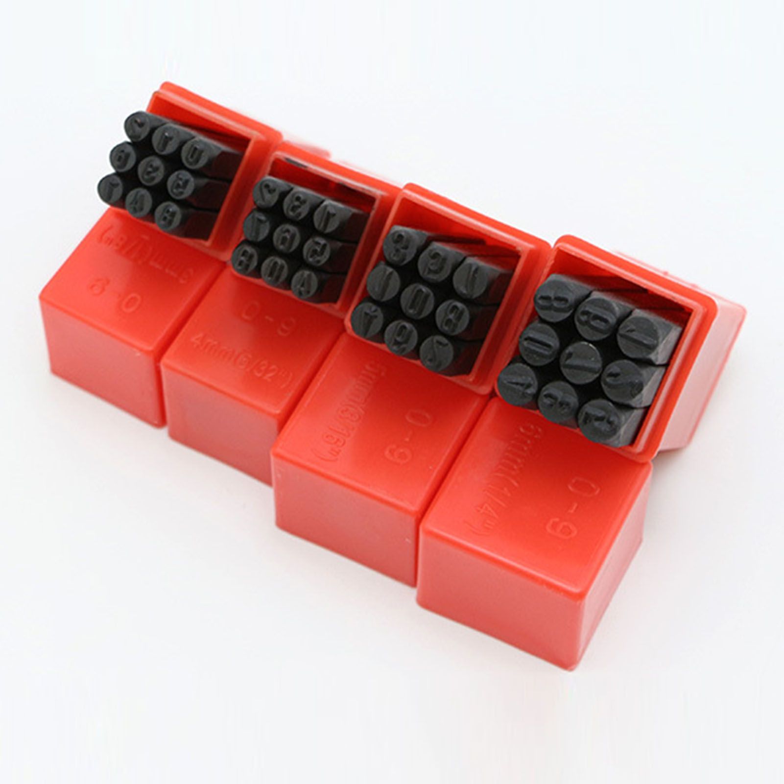 Leather Stamp Set - Sello de letras y números, sello
