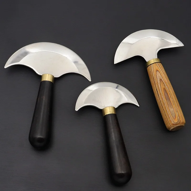 Leatherwork Craft - Cuchillo manual para rebajar cuero, herramienta