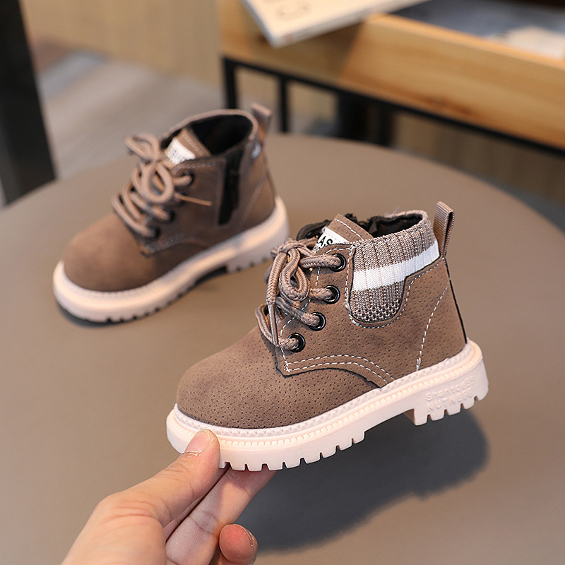 Botas Cortas de Invierno para  - Leather Work For Kids reseña y precio