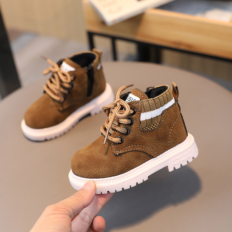 Botas Cortas de Invierno para  - Leather Work For Kids reseña y precio