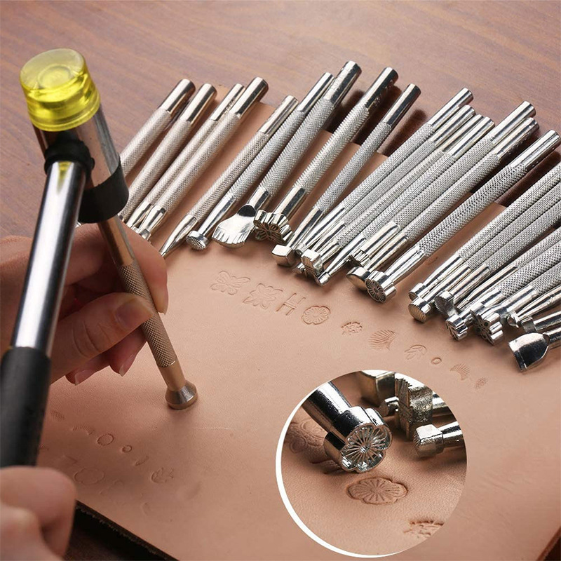 Juego de 20 Herramientas para  - Leather Stamp Set reseña y precio