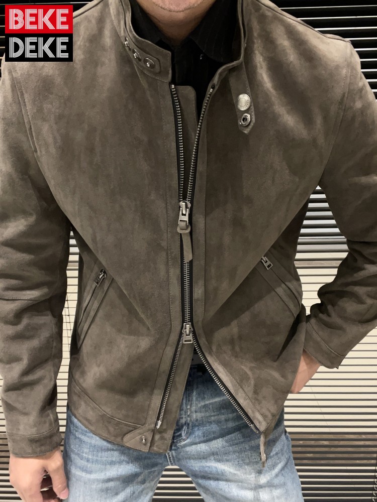 Chaqueta de cuero de gamuza na - Leather Work For Kids reseña y precio