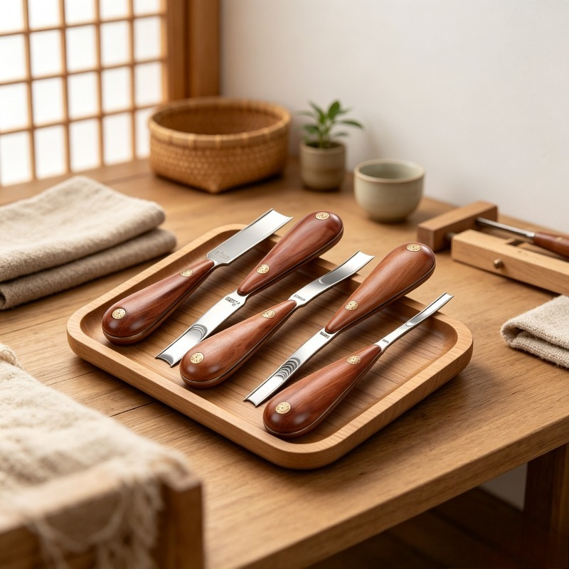 Cuchillo de desbastar ancho de - Leather Edge Beveler reseña y precio