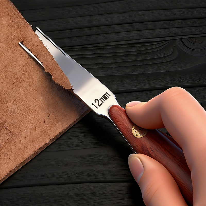 Cuchillo de desbastar ancho de - Leather Edge Beveler reseña y precio