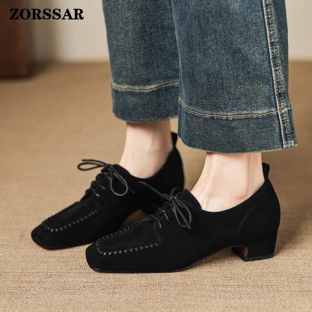 Zapatos Oxford de Mujer con Co - Leather Work For Kids reseña y precio