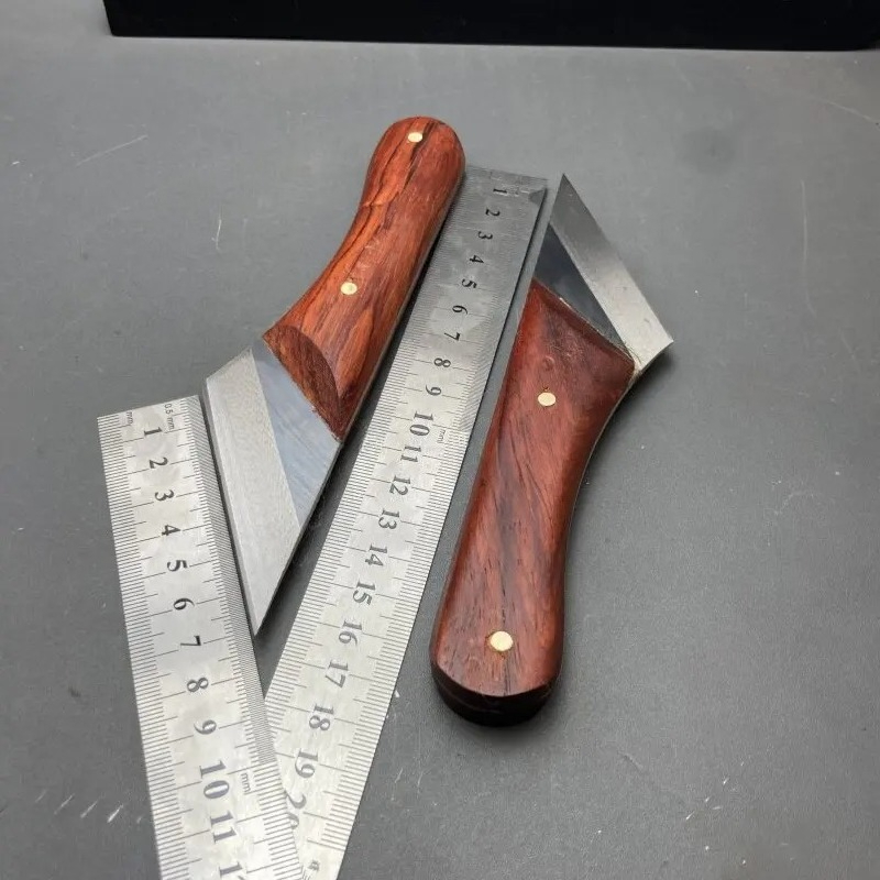 Cuchillo de 17 cm de acero de  - Leatherwork Projects reseña y precio