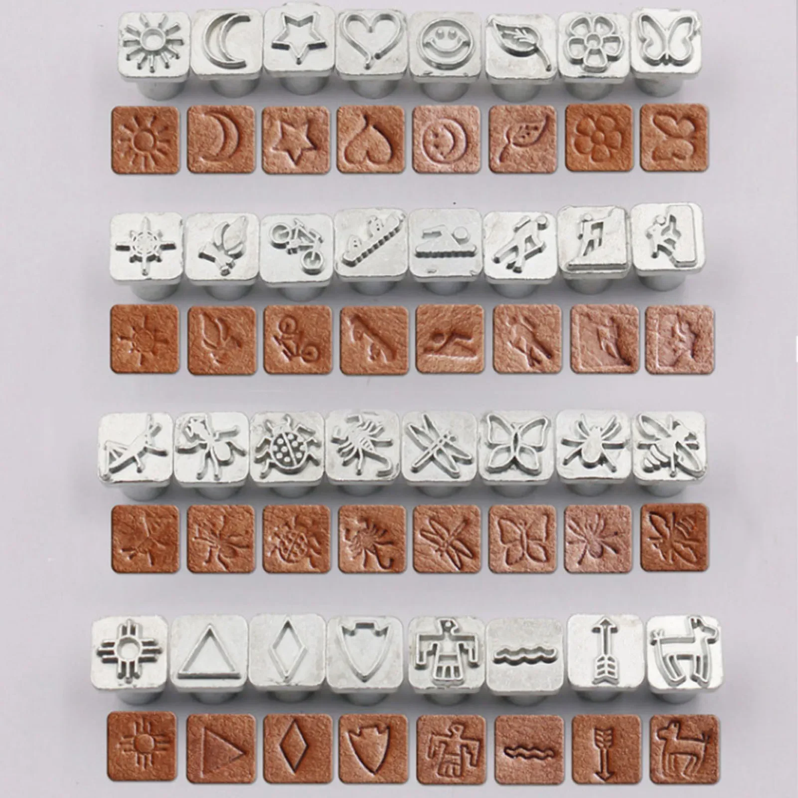 Juego de perforadores de sello - Leather Stamp Set reseña y precio
