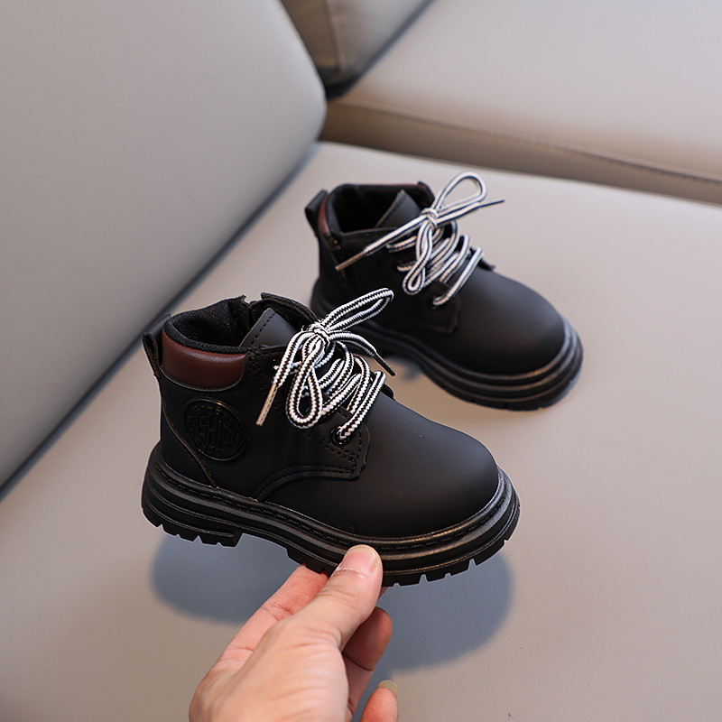Botas cortas antideslizantes c - Leather Work For Kids reseña y precio