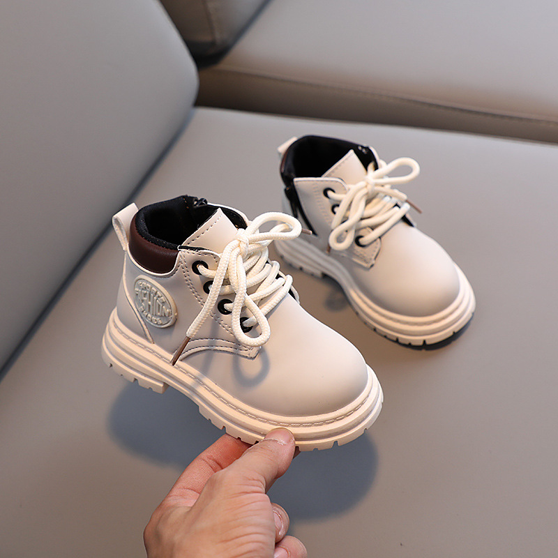 Botas cortas antideslizantes c - Leather Work For Kids reseña y precio