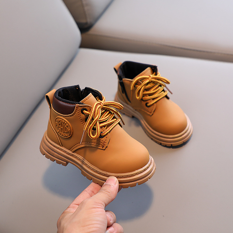 Botas cortas antideslizantes c - Leather Work For Kids reseña y precio