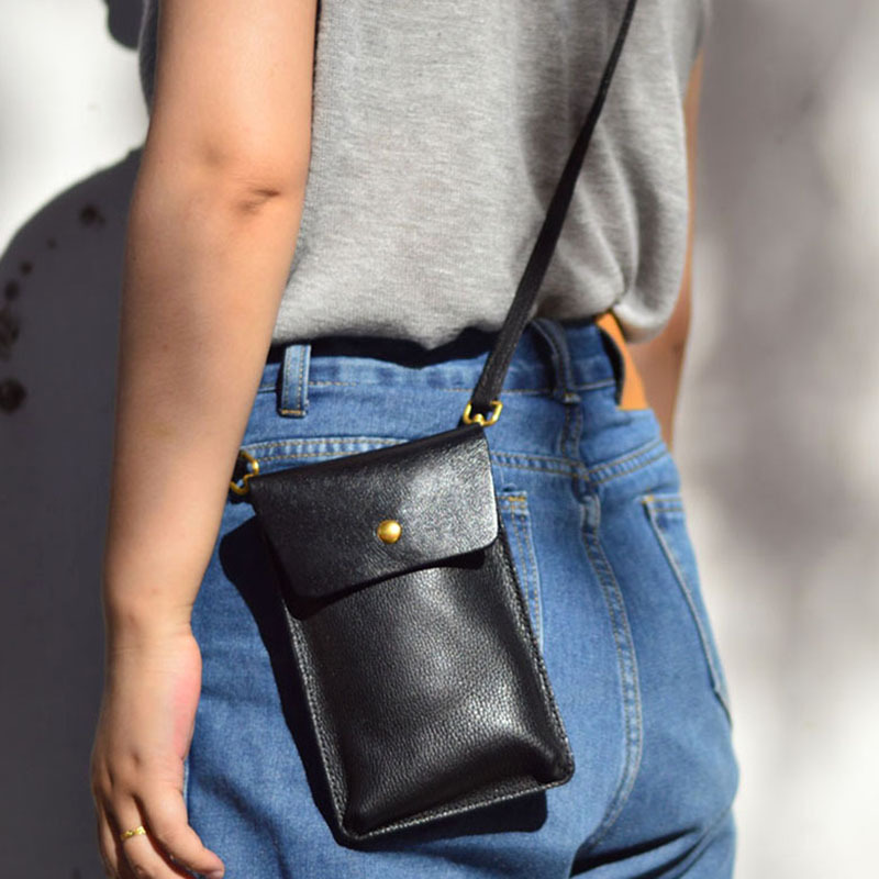 AETOO-bolso para teléfono móvi - Leatherwork Rivets reseña y precio