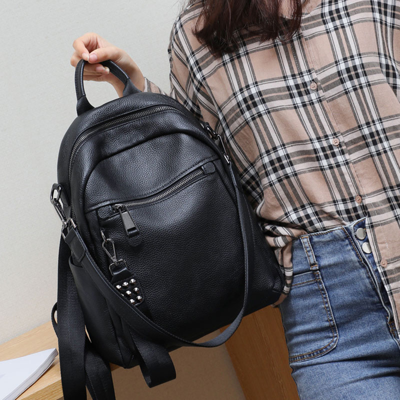 Nuevas mochilas para mujer, bo - Leatherwork Rivets reseña y precio