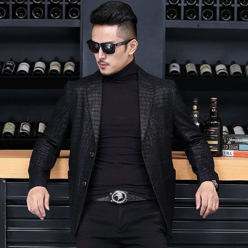 Blazer de piel de oveja autént - Leatherwork Patterns Free reseña y precio