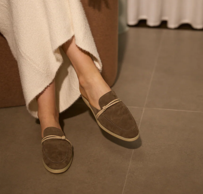 Mocasines de cuero de ante con - Leather Work For Kids reseña y precio
