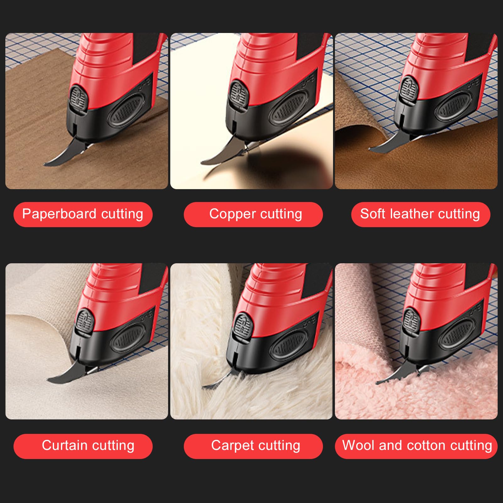 Tijeras eléctricas inalámbrica - Leatherwork Projects reseña y precio