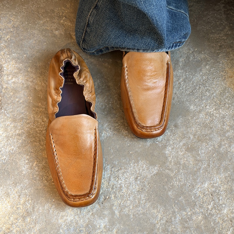 Zapatos sencillos de estilo cl - Leather Work For Kids reseña y precio