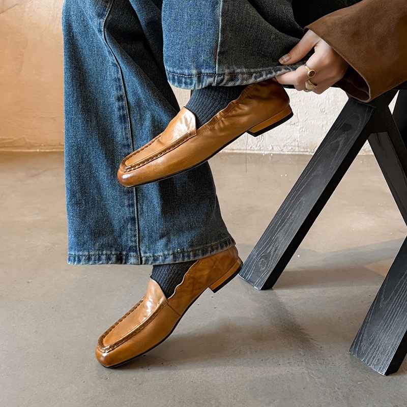 Zapatos sencillos de estilo cl - Leather Work For Kids reseña y precio