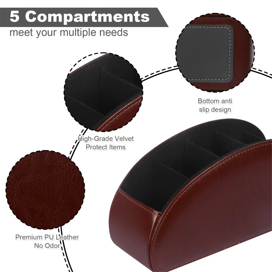Organizador de Escritorio de C - Leatherwork Desk reseña y precio