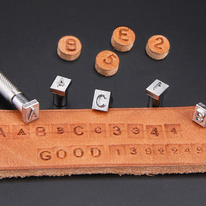 Juego de punzones de Sello de  - Leather Stamp Set reseña y precio