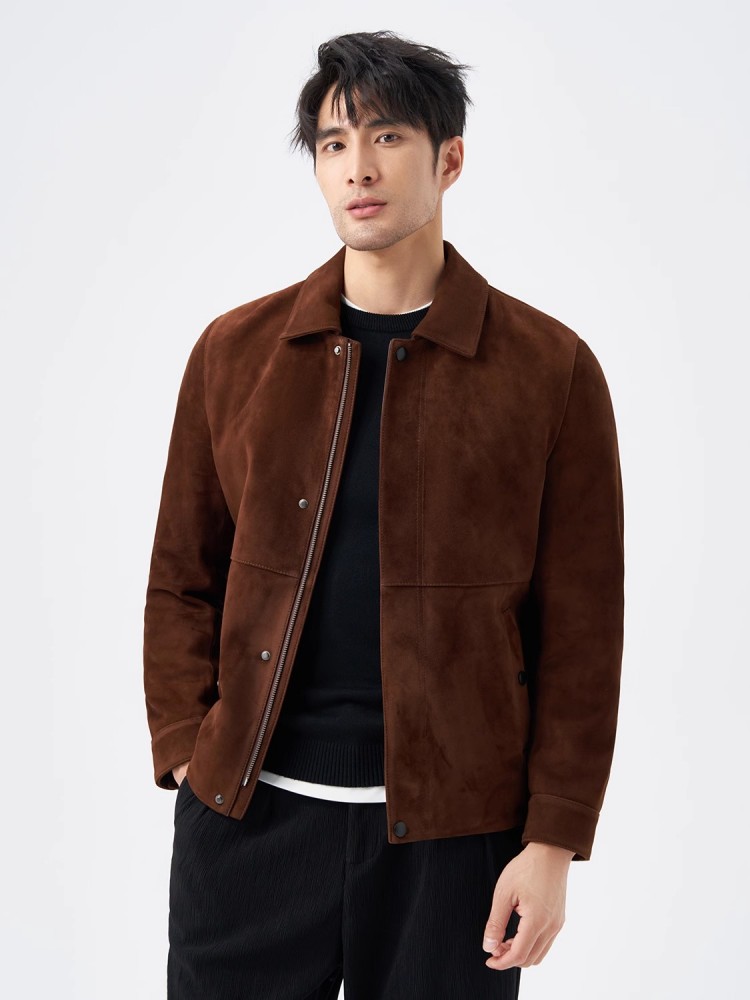 Chaqueta de cuero de ante auté - Leather Work For Kids reseña y precio