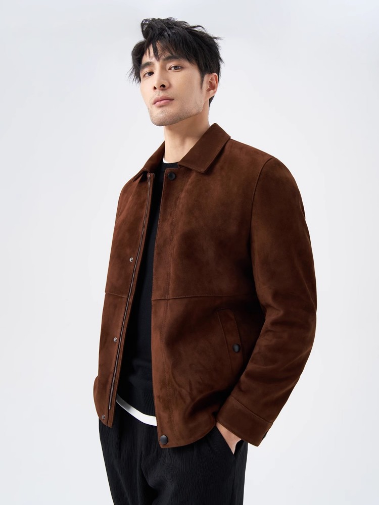 Chaqueta de cuero de ante auté - Leather Work For Kids reseña y precio