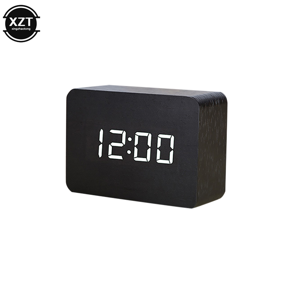 Reloj despertador de moda LED  - Leatherwork Desk reseña y precio