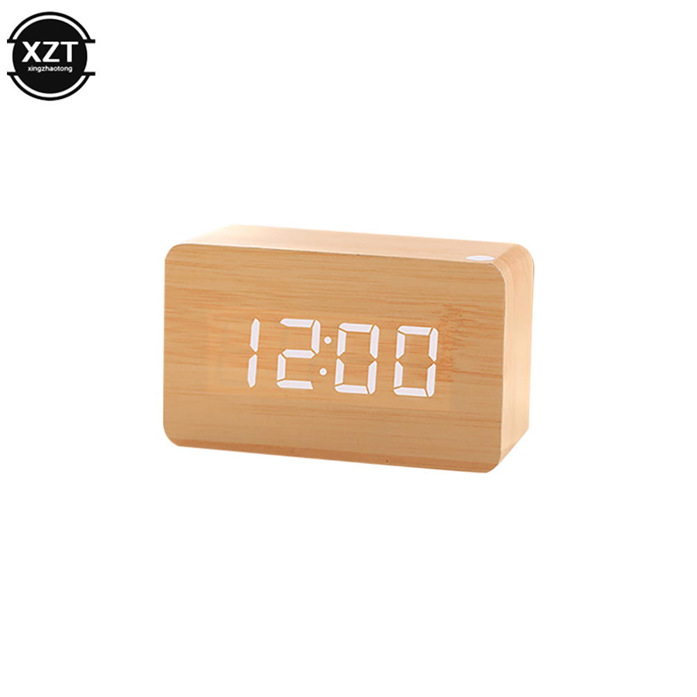 Reloj despertador de moda LED  - Leatherwork Desk reseña y precio