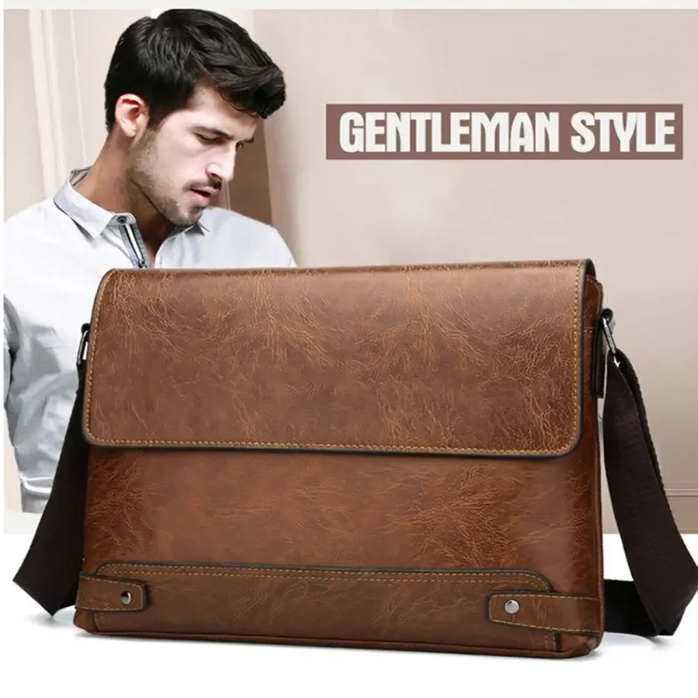 Maletín para hombre de cuero P - Leather Work Bag Laptop reseña y precio