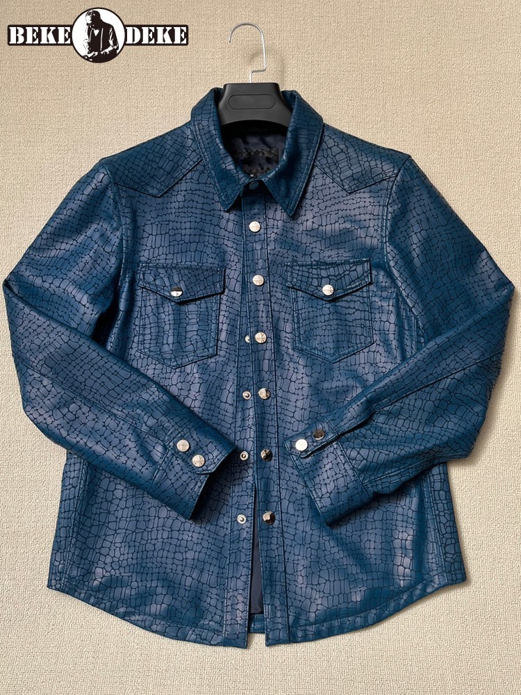 Chaqueta de Cuero Genuino de P - Leatherwork Patterns Free reseña y precio