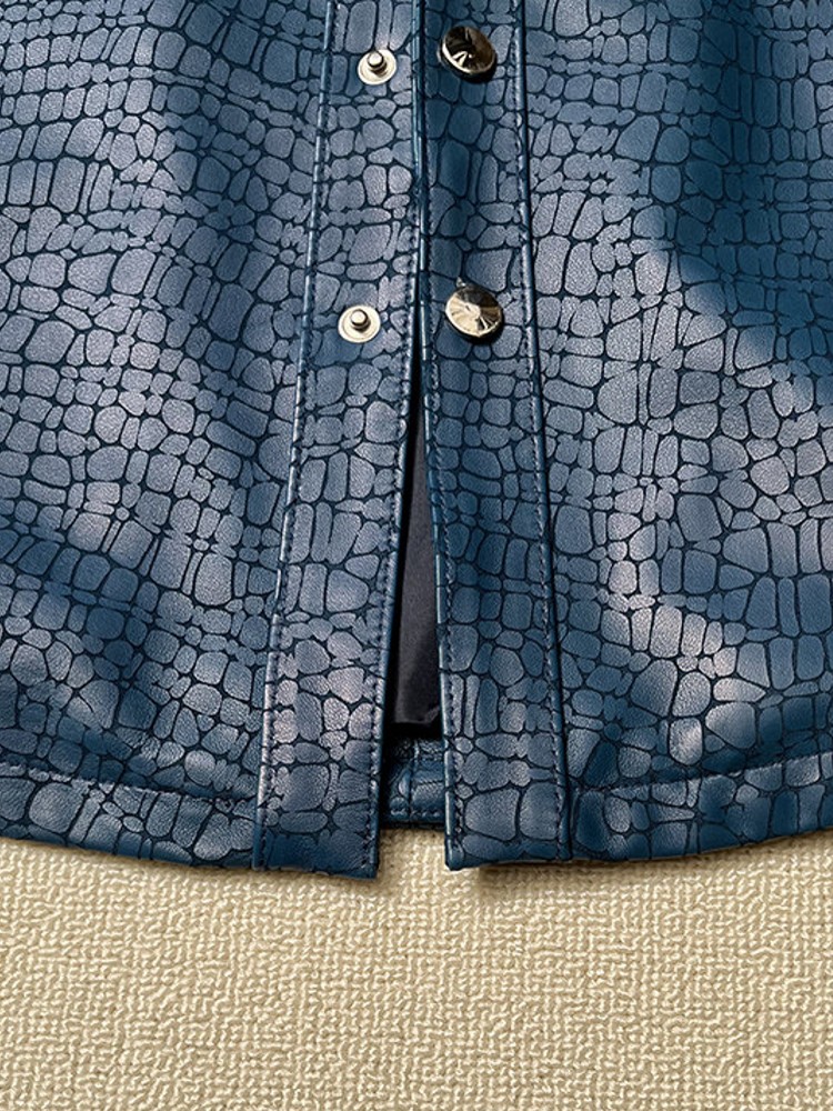 Chaqueta de Cuero Genuino de P - Leatherwork Patterns Free reseña y precio