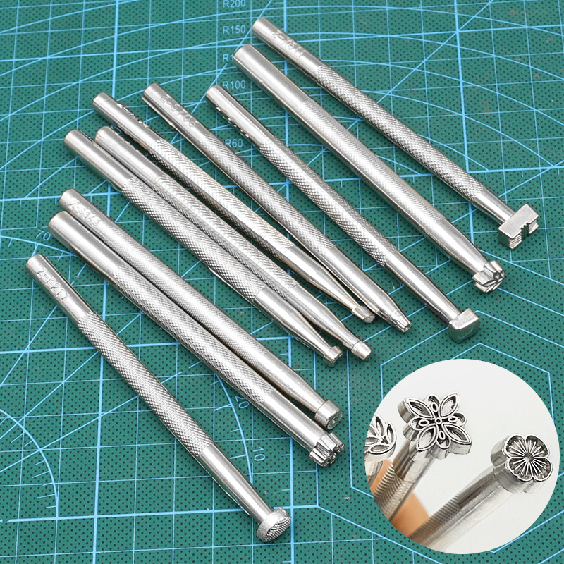 Kit de herramientas de impresi - Leather Stamp Set reseña y precio