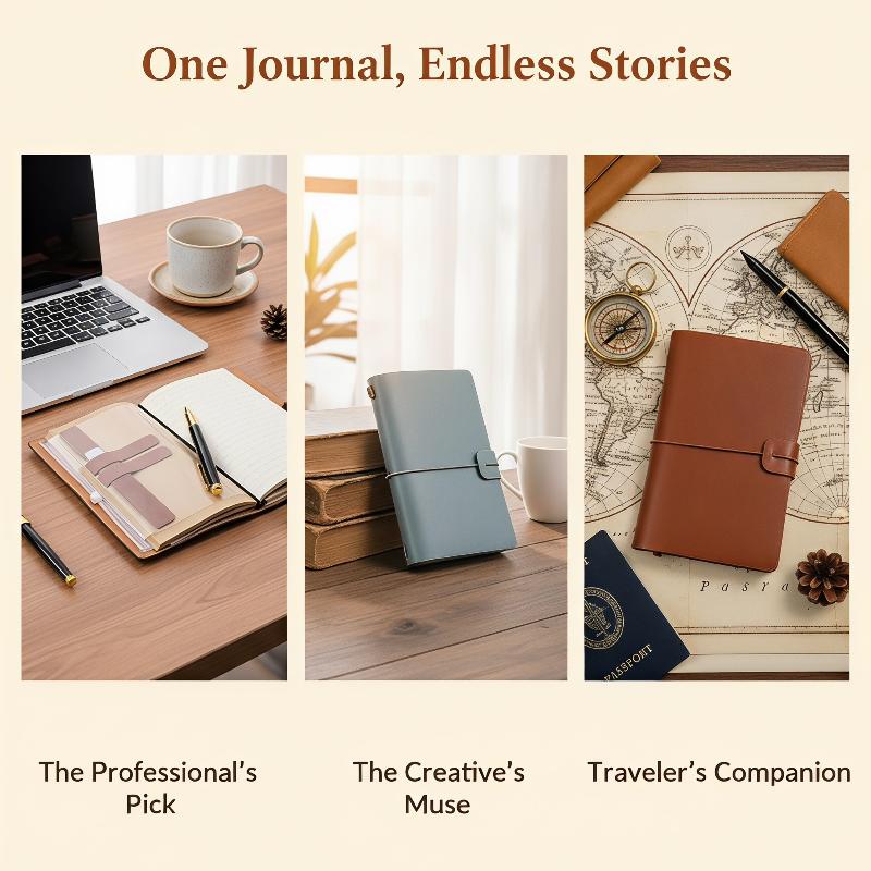 Cuaderno recargable de cuero P - Leatherwork Journal reseña y precio