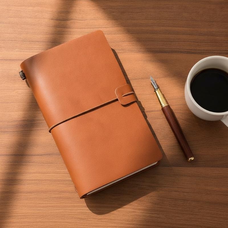 Cuaderno recargable de cuero P - Leatherwork Journal reseña y precio