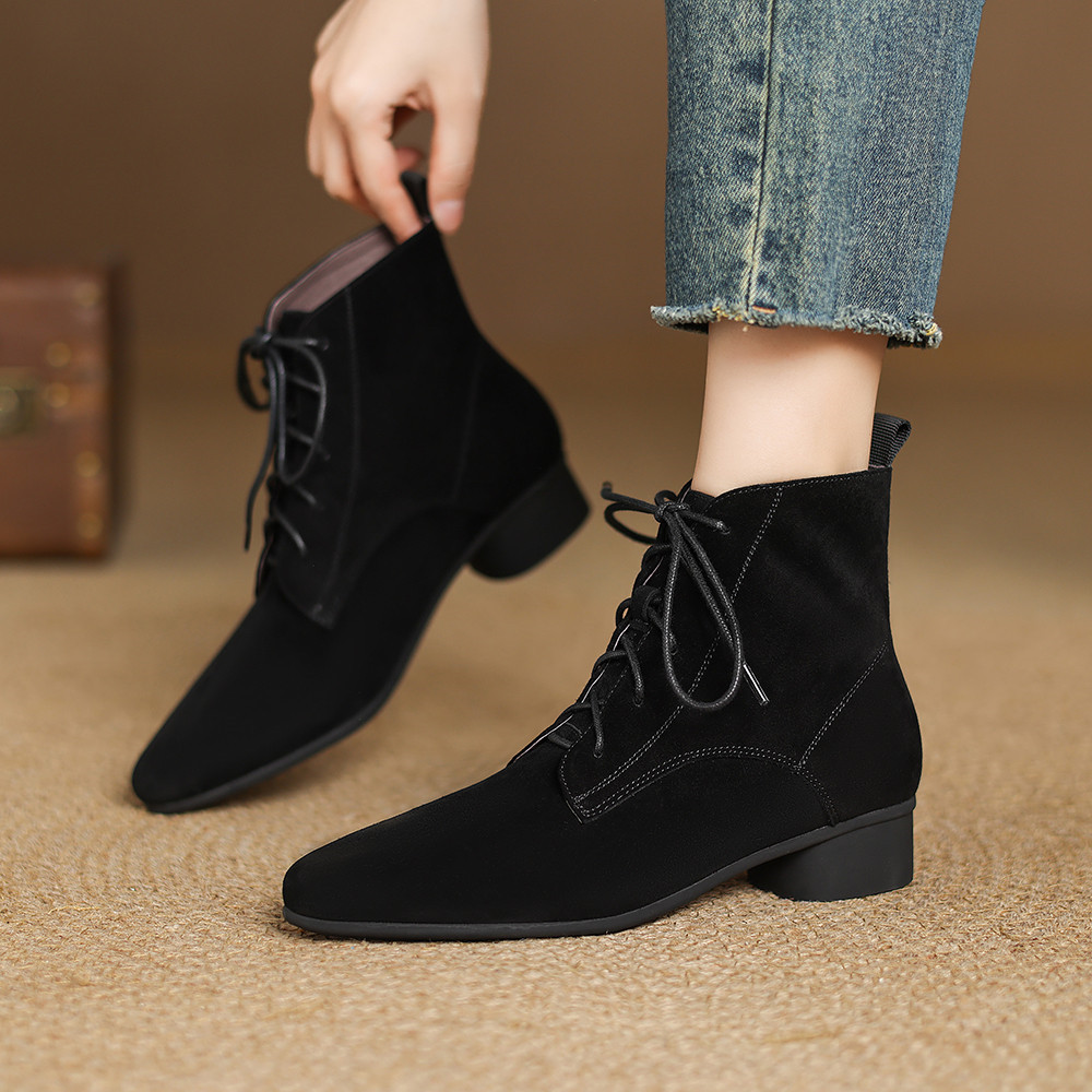 Botines de Ante Sencillos para - Leather Work For Kids reseña y precio