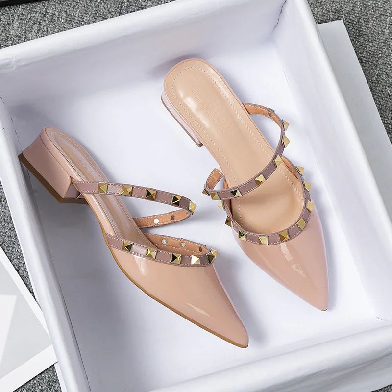 Sandalias de verano 2026 con p - Leatherwork Rivets reseña y precio