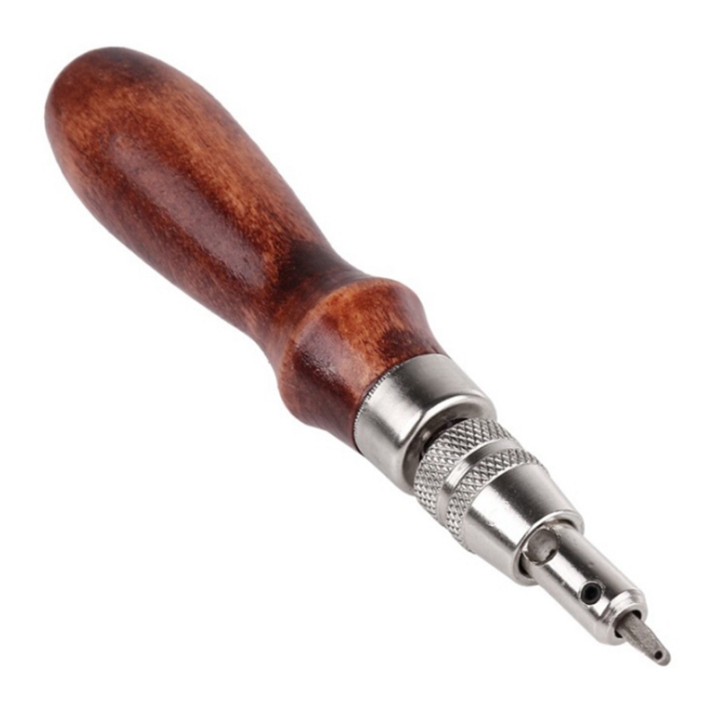 AT13 7 en 1 ranuradora de cost - Leather Edge Beveler reseña y precio